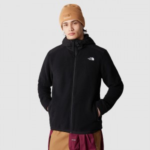 The North Face Alpine Polartec® Fleece 200 Hooded Jacket Tnf Black - Tnf Black | UGOCTW-831