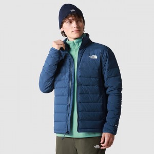 The North Face Belleview Stretch Down Jacket Shady Blue | WKUXQA-809
