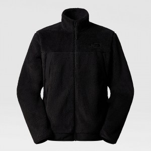 The North Face Campshire Full-Zip Fleece Jacket Tnf Black | LZNSCH-069