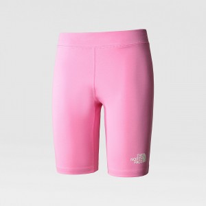 The North Face Cotton Shorts Ruffle Pink - Vintage White | IKPWFD-462