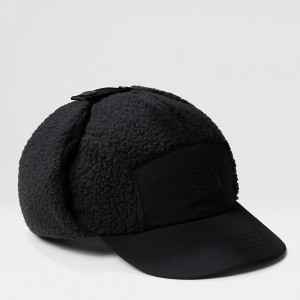The North Face Cragmont Fleece Trapper Hat Tnf Black - Tnf Black | FYUHOZ-851