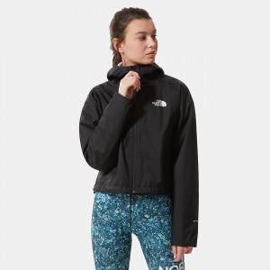 The North Face Cropped Quest Jacket Tnf Black | HZKSAU-415