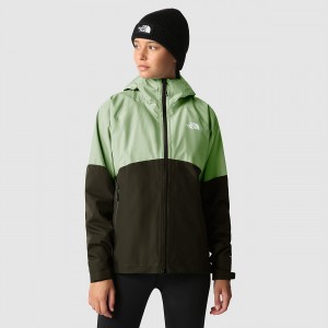 The North Face Diablo Dynamic Jacket Lime Cream - New Taupe Green | OGSZHP-728