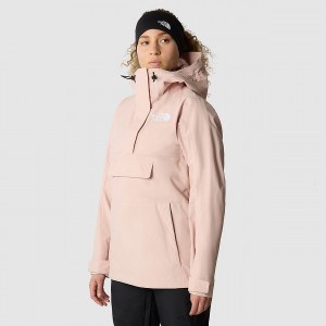 The North Face Driftview Anorak Pink Moss | YJRNOS-483
