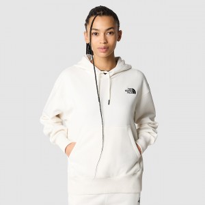 The North Face Essential Hoodie Gardenia White | FEDTKY-639