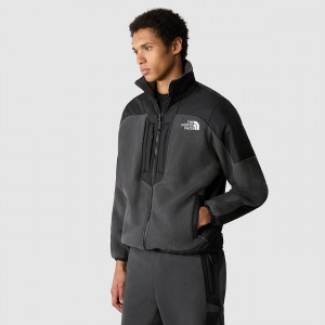 The North Face Fleeski Y2K Jacket Asphalt Grey - Tnf Black | STIEPB-203