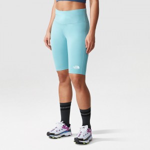 The North Face Flex Tight Shorts Reef Waters | GODXMP-480
