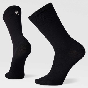 The North Face Hike Classic Edition Zero Cushion Liner Crew Socks Black | DVQASF-529