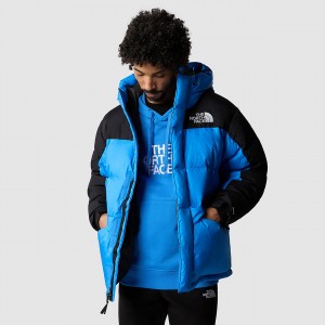 The North Face Himalayan Down Parka Super Sonic Blue - Tnf Black | PSBWGL-470