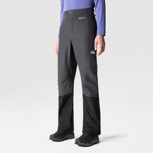 The North Face Jazzi GORE-TEX® Trousers Asphalt Grey - Tnf Black | LDQBHJ-397