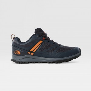 The North Face Litewave FUTURELIGHT™ Hiking Shoes Urban Navy/Tnf Black | WOZIJT-603