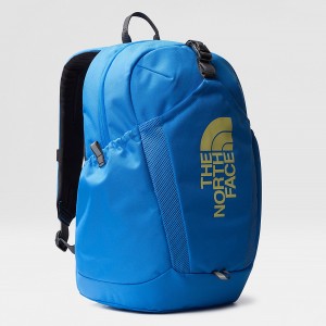 The North Face Mini Recon Backpack Optic Blue - Asphalt Grey - Sun Sprite | GIKAOQ-469