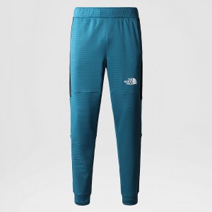 The North Face Mountain Athletics Fleece Trousers Blue Coral nf Black | TSMAGN-751