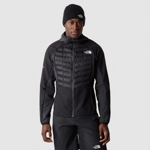 The North Face Mountain Athletics Lab Hybrid ThermoBall™ Jacket Tnf Black - Asphalt Grey - Tnf Black | NRYMWU-094