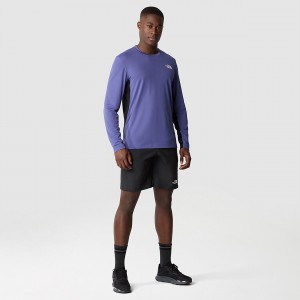 The North Face Mountain Athletics Woven Shorts Asphalt Grey - Tnf Black | OGNJZQ-834