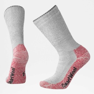 The North Face Mountaineering Extra Heavy Crew Socks Charcoal Heather | XKCRNO-542