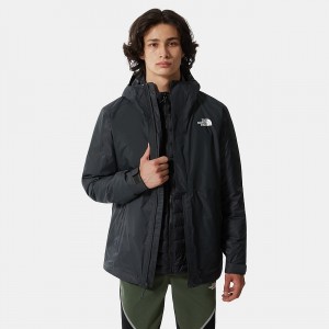 The North Face New DryVent™ Down Triclimate Jacket Asphalt Grey - Tnf Black | SNXULV-419