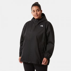 The North Face Plus Size Quest Jacket Tnf Black | XOLRME-712