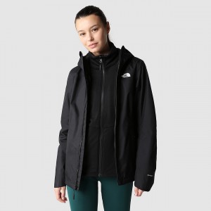 The North Face Quest Zip-In Triclimate® Jacket Tnf Black | ORECZT-387