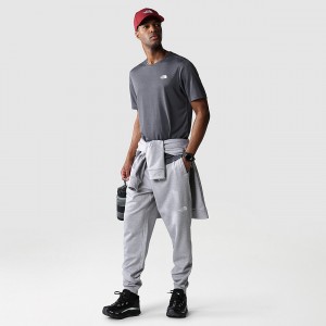 The North Face Reaxion Fleece Joggers Tnf Light Grey Heather | IKCBSE-805