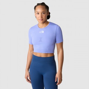 The North Face Seamless T-Shirt Deep Periwinkle | JEIOLY-427