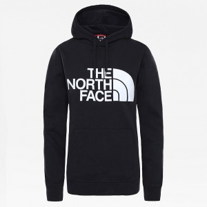 The North Face Standard Hoodie Tnf Black | YGABEH-243