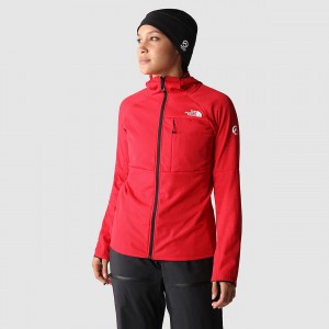 The North Face Summit Series™ FUTUREFLEECE™ Hooded Jacket Tnf Red | ZOKFSN-316