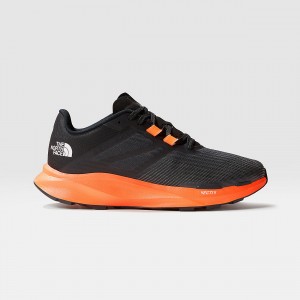 The North Face VECTIV™ Eminus Trail Running Shoes Asphalt Grey/Power Orange | OUNAGK-943