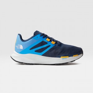 The North Face VECTIV™ Eminus Trail Running Shoes Summit Navy/Optic Blue | PNEAMG-063