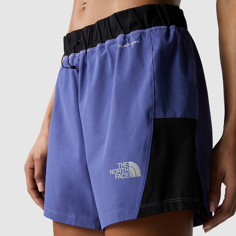 The North Face 2-In-1 Shorts Cave Blue - Tnf Black | KGOBCQ-875