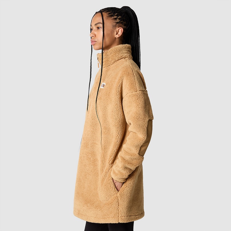 The North Face Campshire Dress Almond Butter | NMSHBW-526