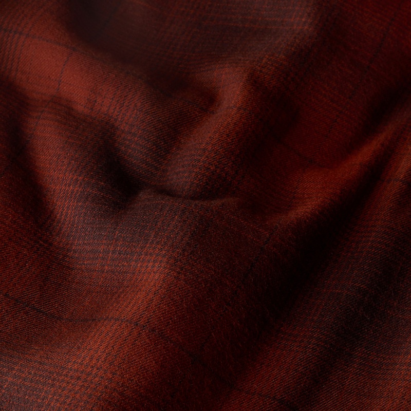 The North Face Campshire Shirt Brandy Brown Medium Horizon Plaid | YZFJAL-164