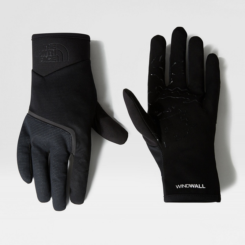 The North Face Etip™ CloseFit Gloves Tnf Black | IBZSKV-928