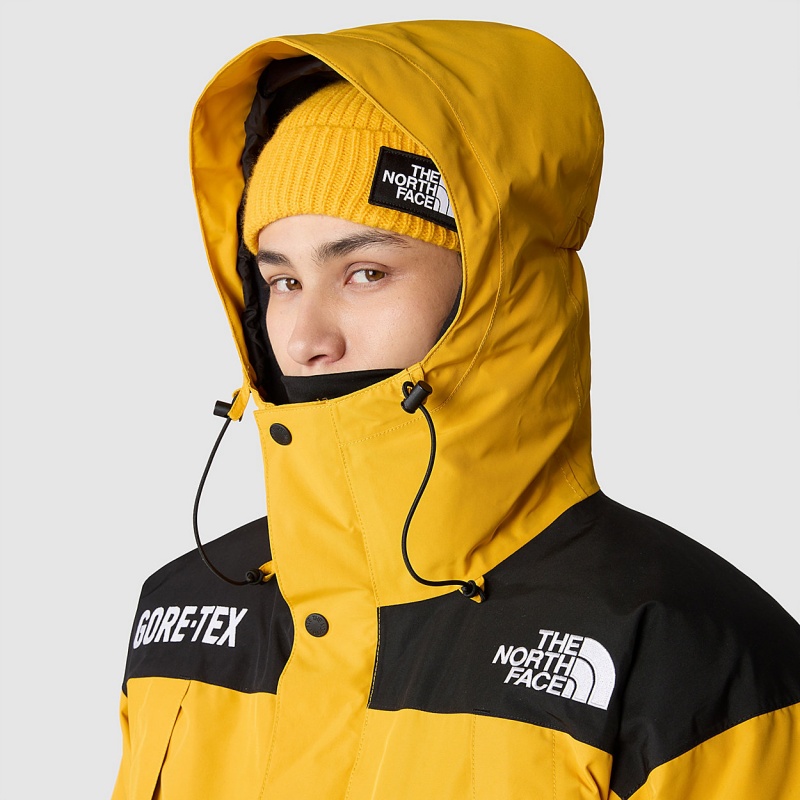 The North Face GORE-TEX® Mountain Guide Insulated Jacket Summit Gold - Tnf Black | DBXRQP-263