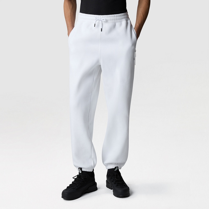 The North Face Heavyweight Relaxed Fit Sweat Pants Tnf White - Tnf Black | WLHVZC-421