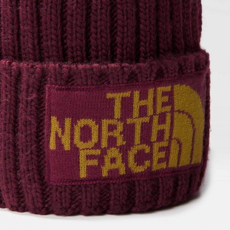 The North Face Heritage Ski Tuke Beanie Boysenberry - Sulphur Moss | AGOELI-069