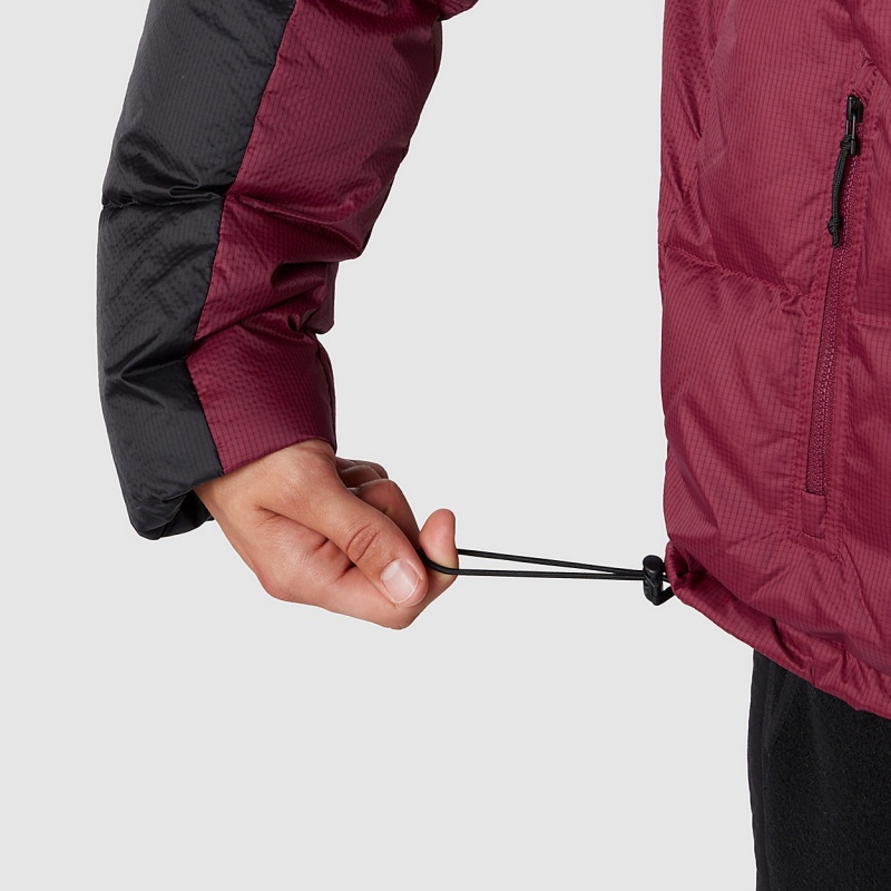 The North Face Himalayan Light Down Jacket Boysenberry/Tnf Black | AERWFJ-921