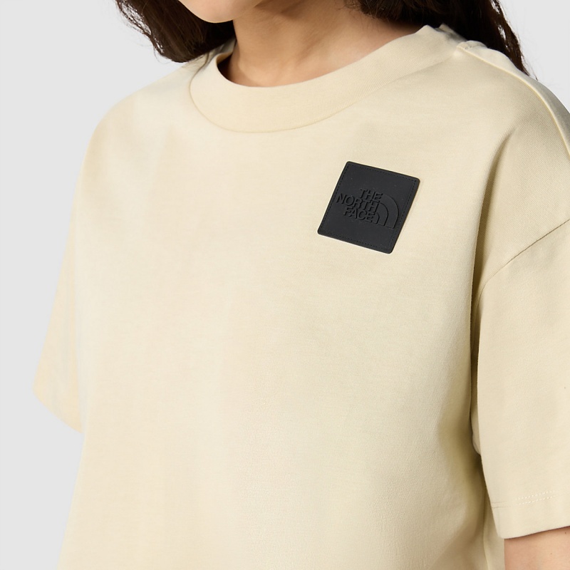 The North Face NSE Patch T-Shirt Gravel | YVQKPO-051
