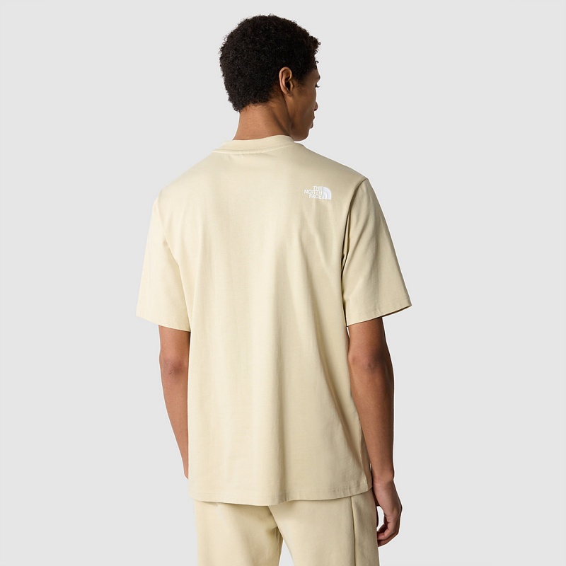 The North Face NSE Patch T-Shirt Gravel | IYSDCH-691