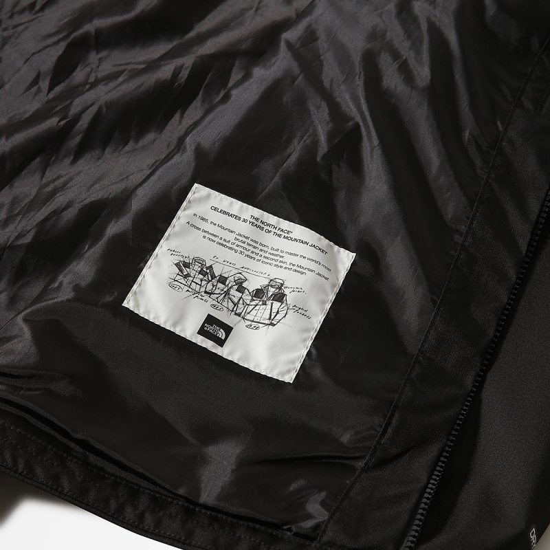 The North Face New Mountain Q Jacket Tnf Black | SEWDMQ-375
