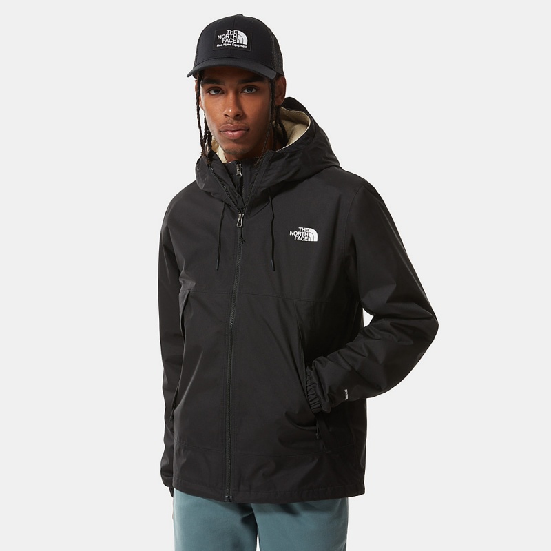The North Face New Mountain Q Jacket Tnf Black | SEWDMQ-375