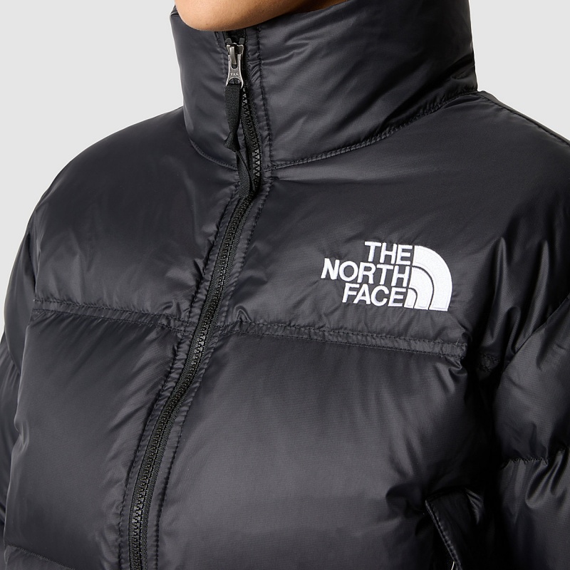 The North Face Nuptse Short Jacket Tnf Black - Tnf Black | RKFVZA-578