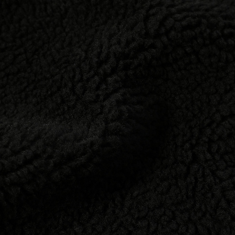 The North Face Platte High-Pile Fleece Tnf Black | YXFDUI-678