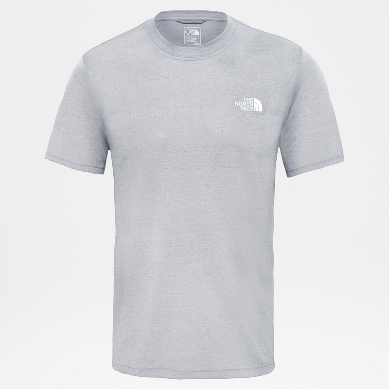 The North Face Reaxion Amp T-Shirt Tnf Light Grey Heather | WONVAZ-043