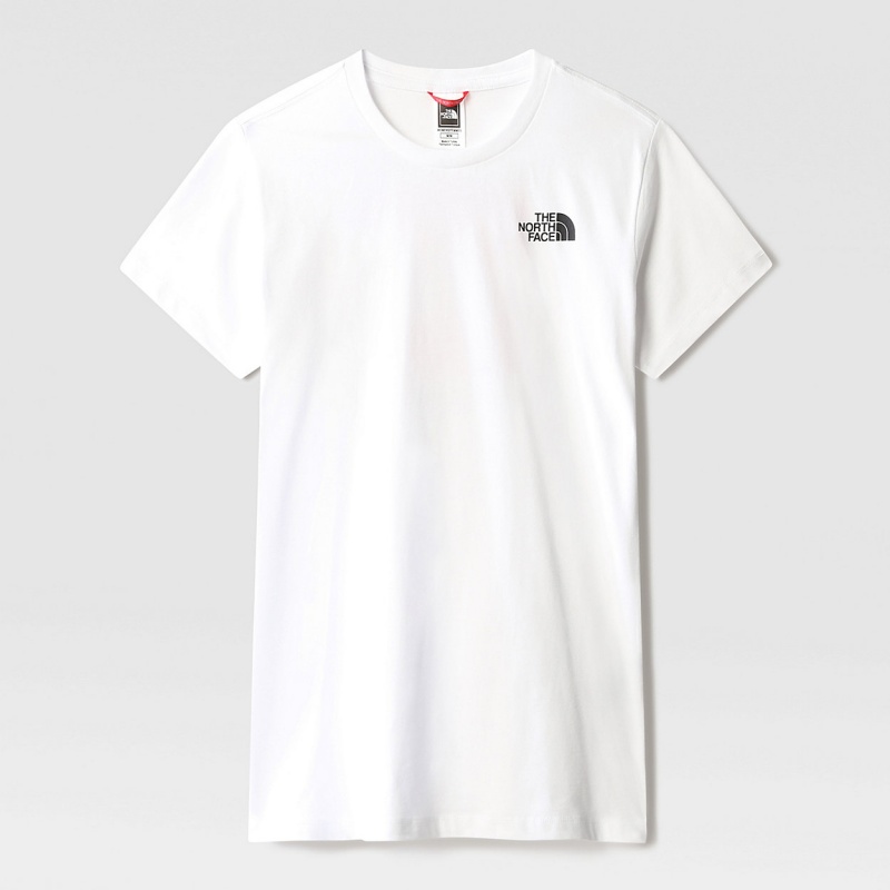 The North Face Redbox T-Shirt Tnf White | MDKYGX-078