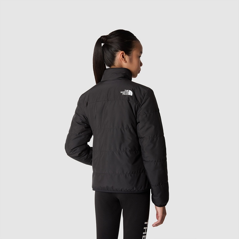 The North Face Reversible Mossbud Jacket Tnf Black | YLFBDT-028