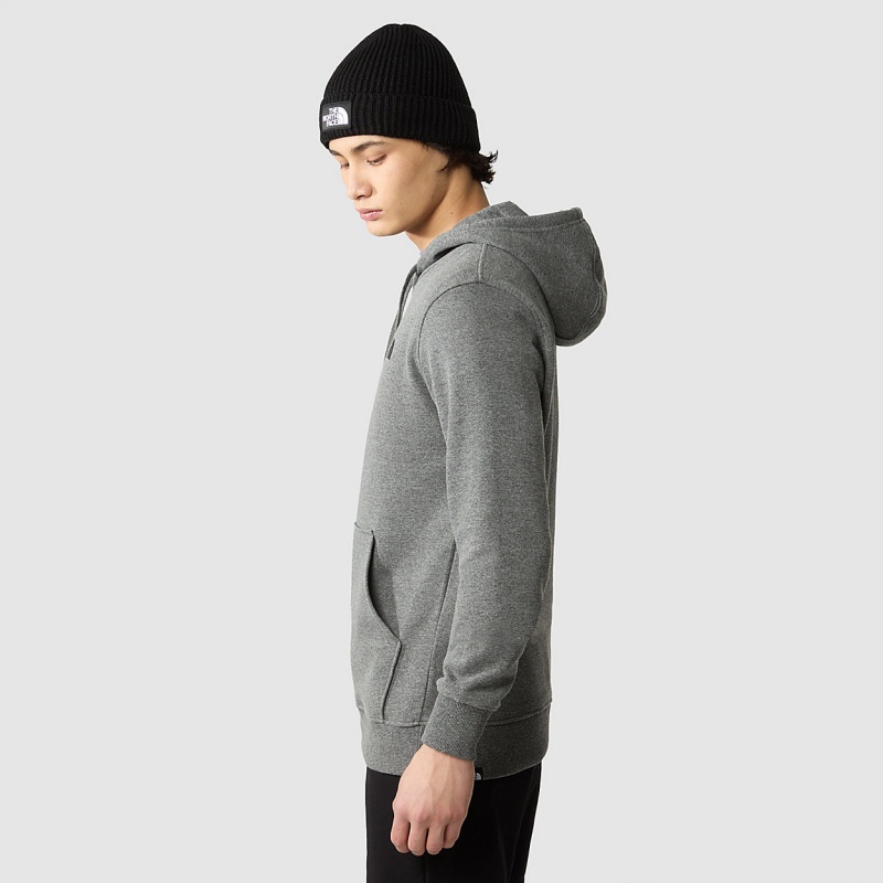 The North Face Simple Dome Hoodie Tnf Medium Grey Heather | CZPDTM-685