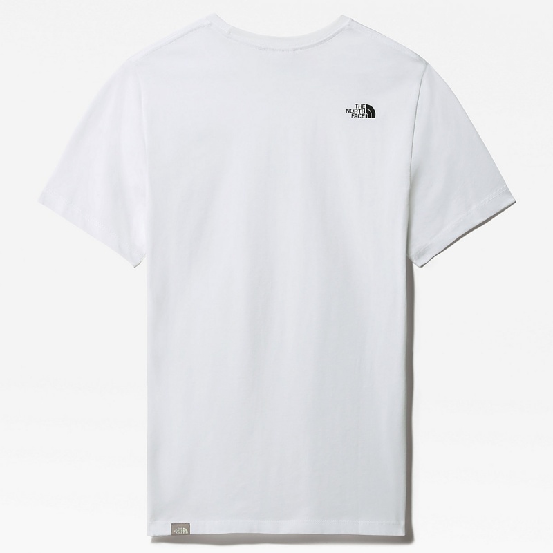 The North Face Simple Dome T-Shirt Tnf White | GYECLM-263