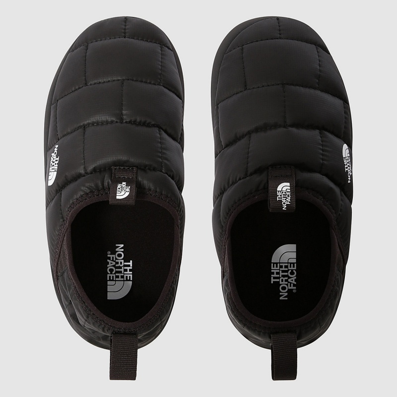The North Face ThermoBall™ Traction Winter Mules II Tnf Black - Tnf White | UGWTBX-436