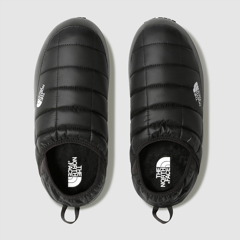 The North Face ThermoBall™ V Traction Winter Mules Tnf Black - Tnf White | CQIYPW-308